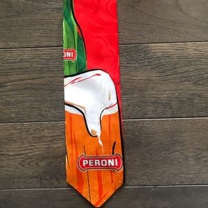 Vintage Italy’s Peroni Colorful 3D Beer Necktie